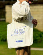 Load image into Gallery viewer, The Little Peach Tote Bag (Canvas Colour)
