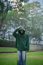 Load image into Gallery viewer, Abundant Green Oversized Hoodie
