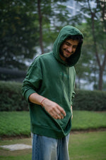 Load image into Gallery viewer, Abundant Green Oversized Hoodie
