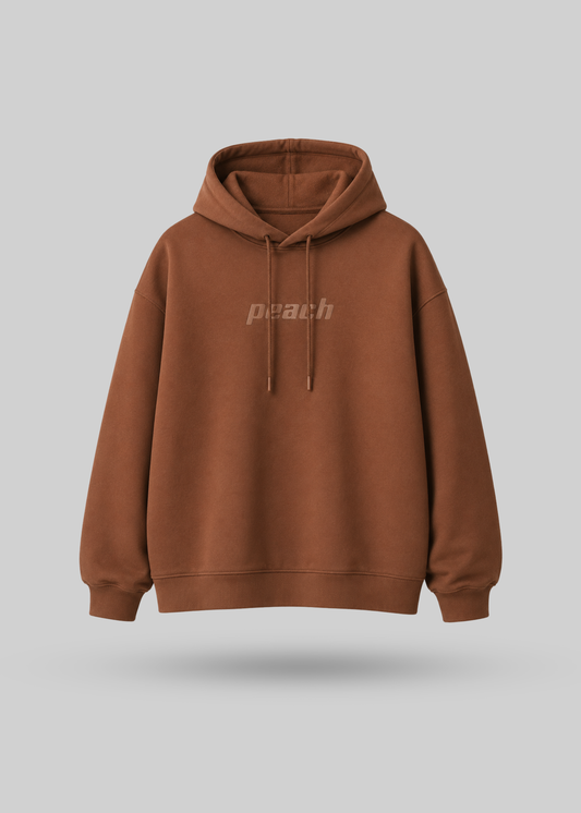 Russet Brown Oversized Hoodie