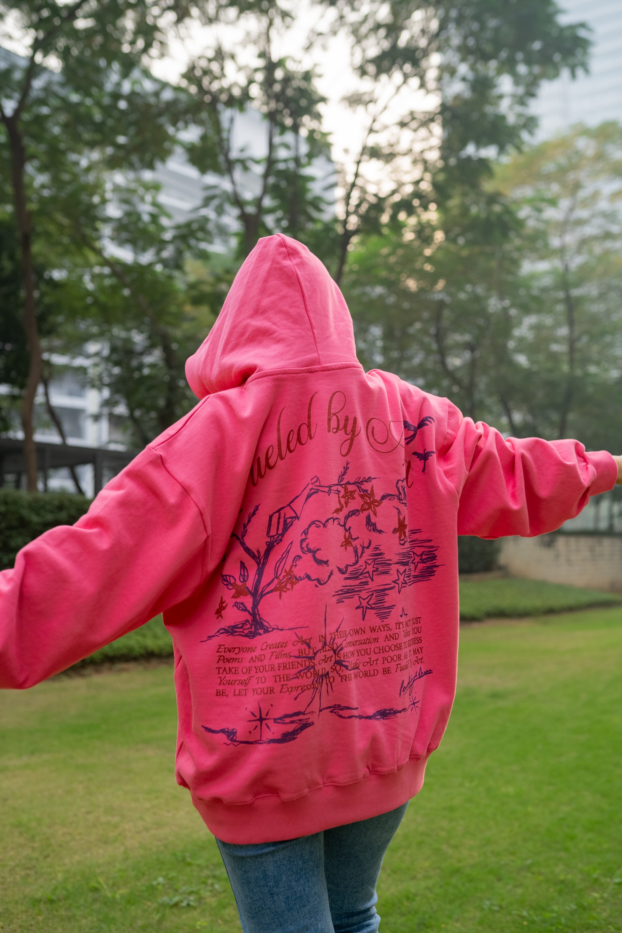 Fueled by Art Hoodie