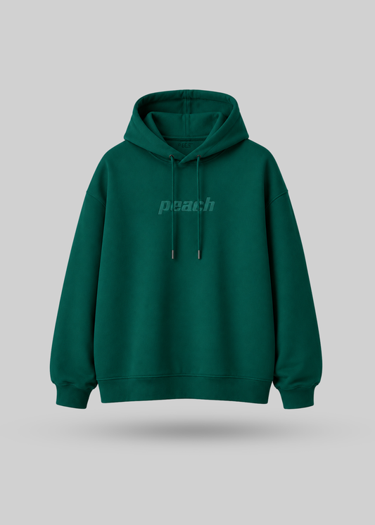 Abundant Green Oversized Hoodie