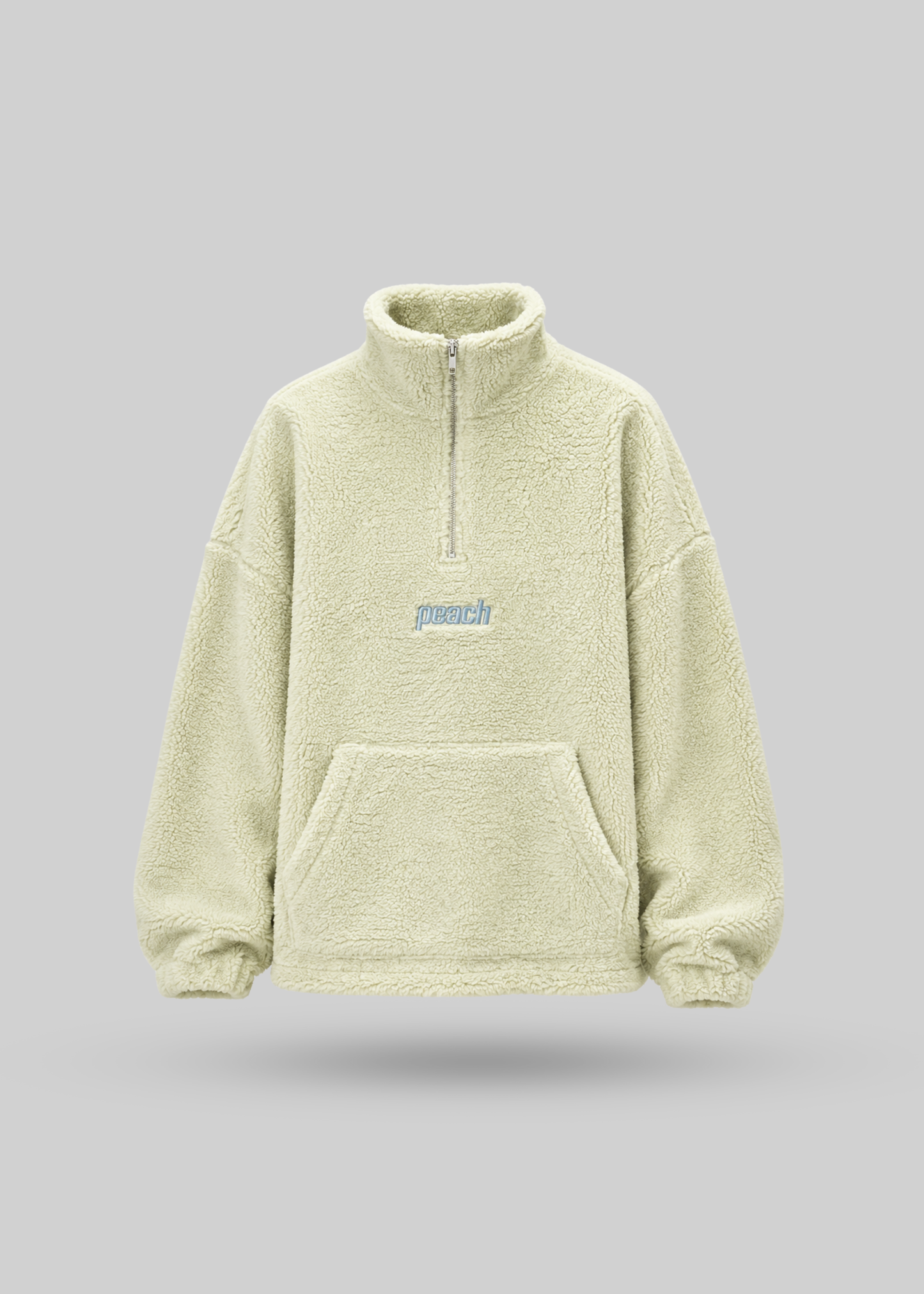 Sage Green Quarter Zipper