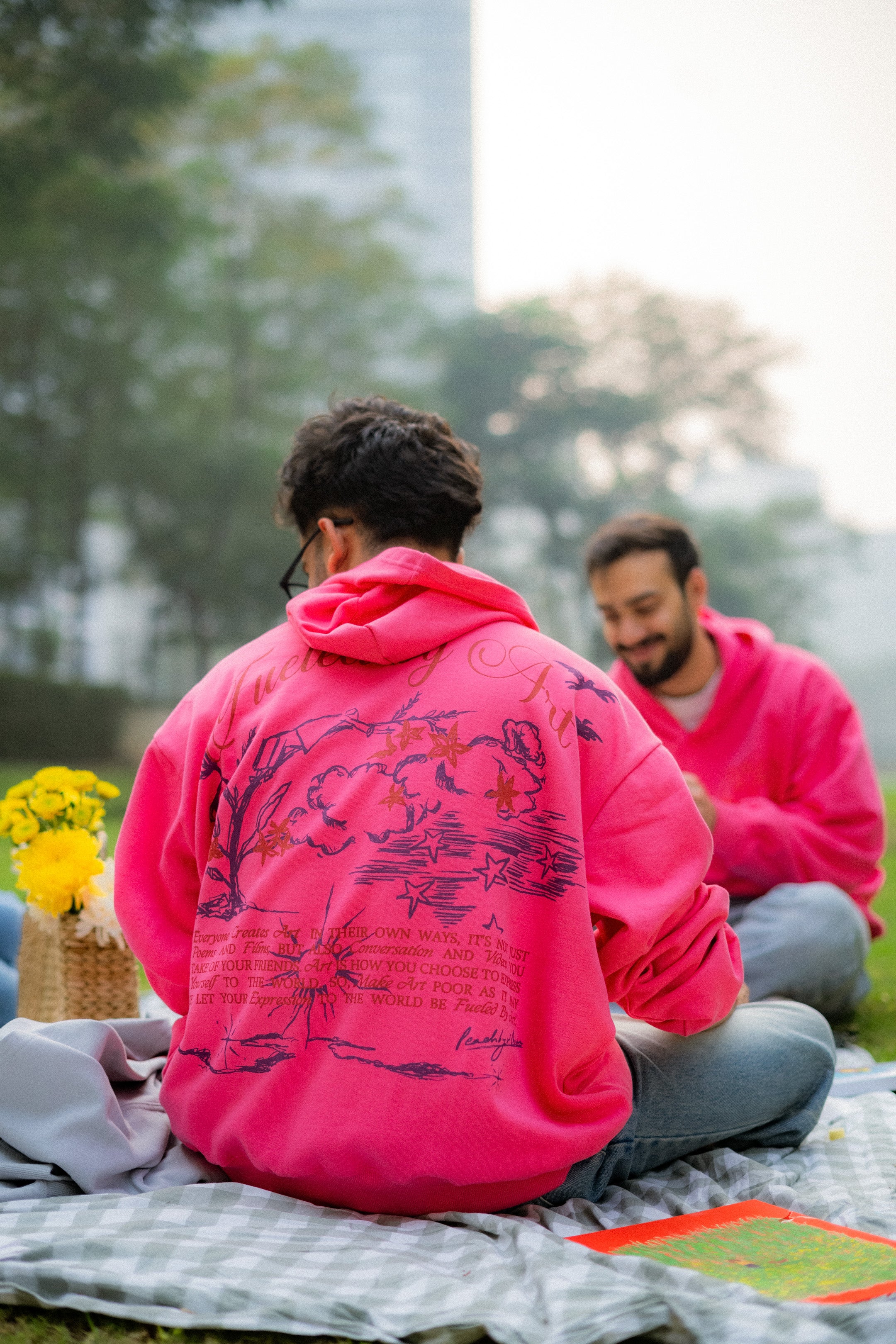 Fueled by Art Hoodie