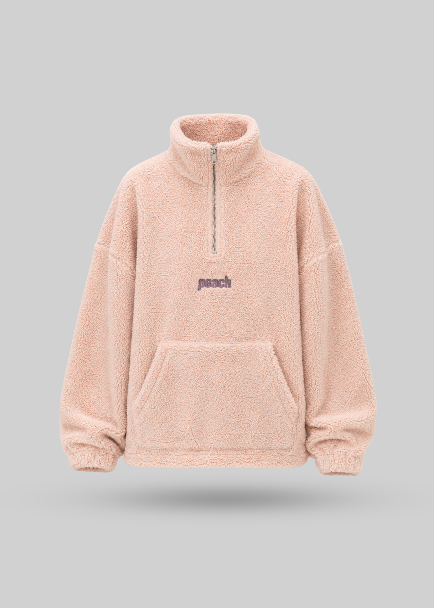 Blanched Rose Quarter Zipper
