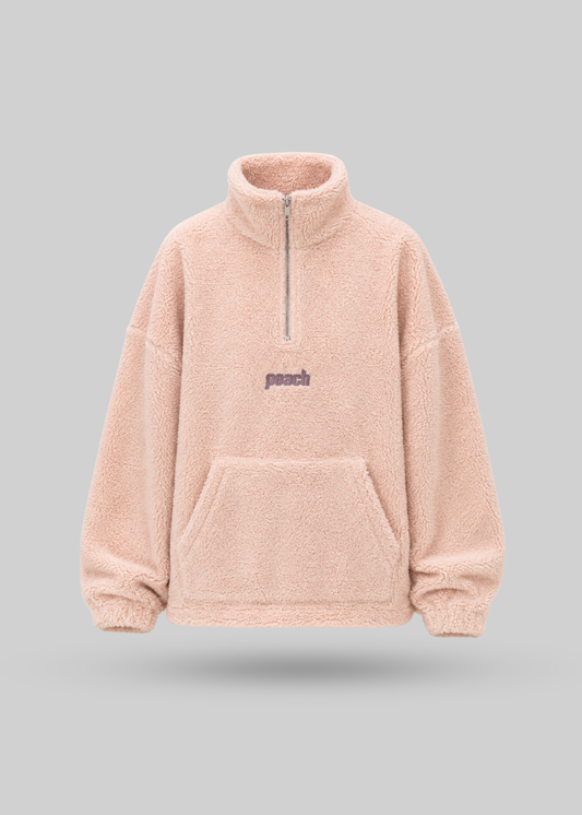 Blanched Rose Quarter Zipper