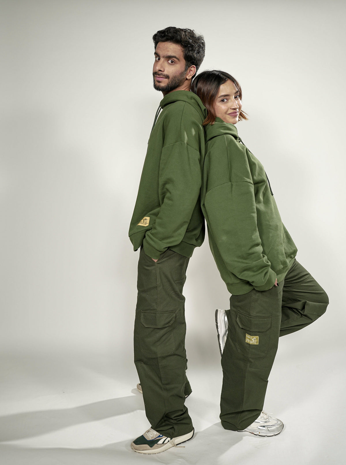 Olive Green Cargo Pants