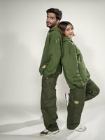 Load image into Gallery viewer, Olive Green Cargo Pants
