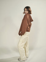 Load image into Gallery viewer, Ivory Beige Cargo Pants
